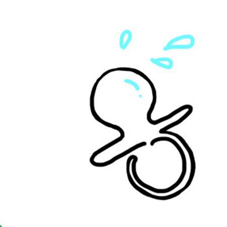 简笔画--奶嘴