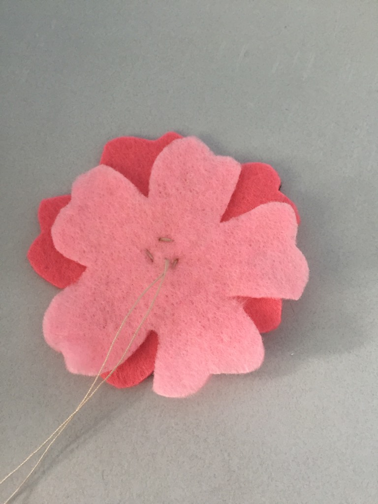 手工小桃花的制作方法图片