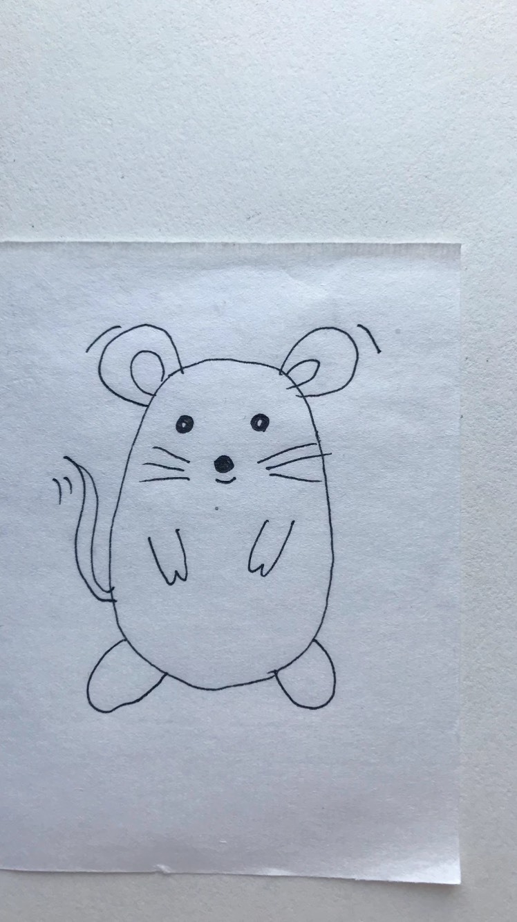 [画画秀]一只可爱的老鼠