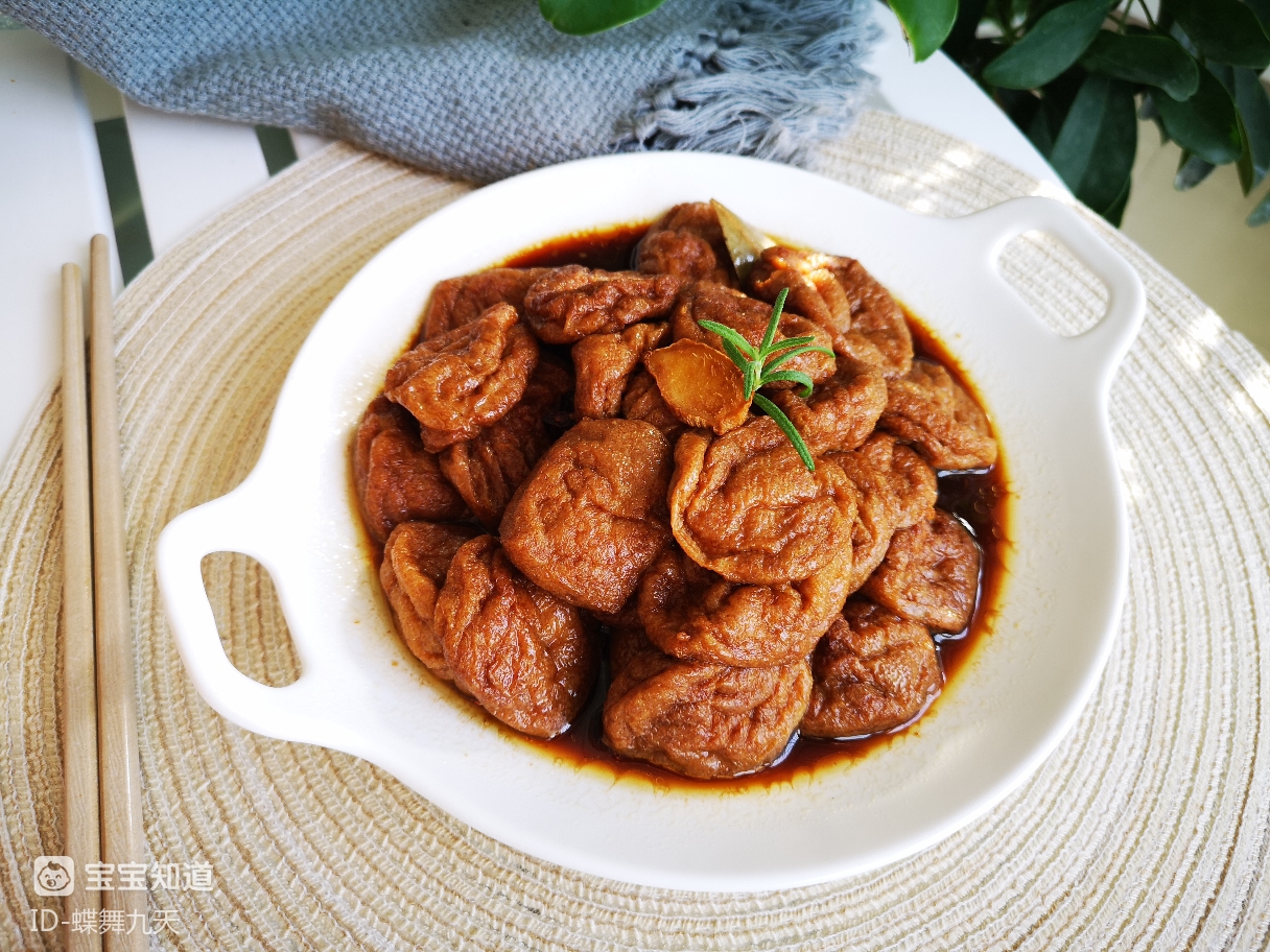 万能卤汁豆腐泡60儿子说卤鞋垫都好吃