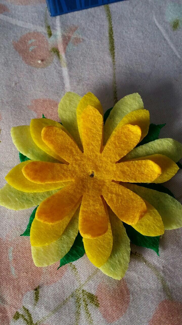 [约会春天]清新的不织布太阳花