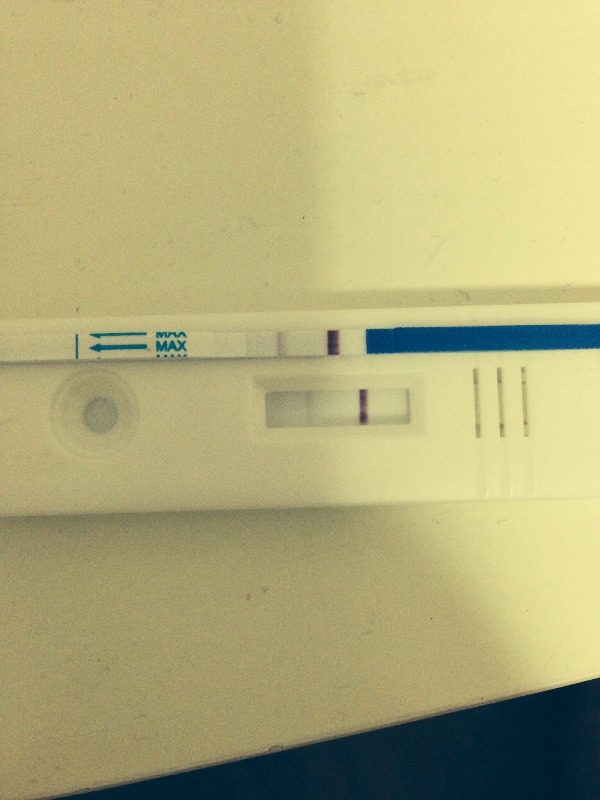 驗孕棒一深一淺有圖