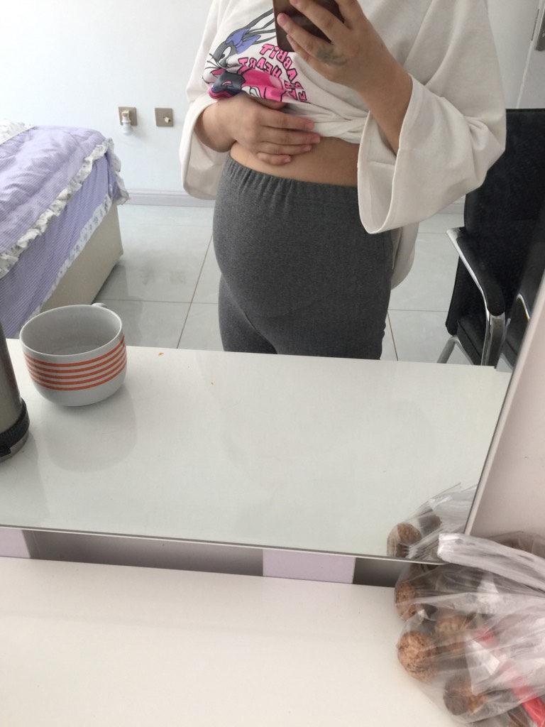 怀孕21周孕妇肚子图片图片