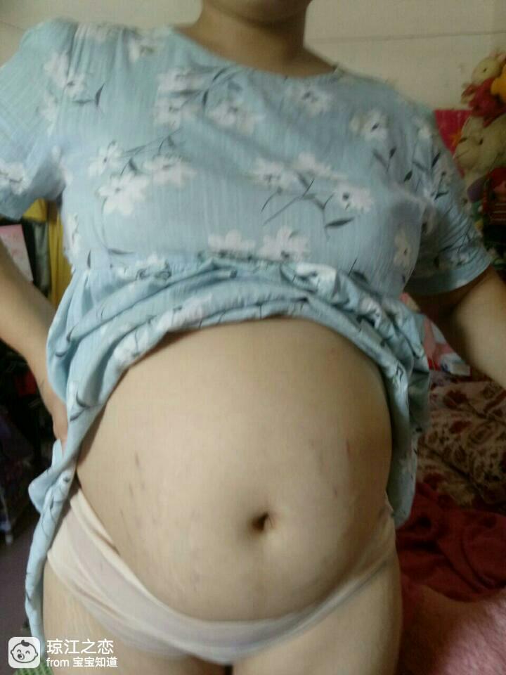 时间真快！很就要跟宝宝见面了快33周了