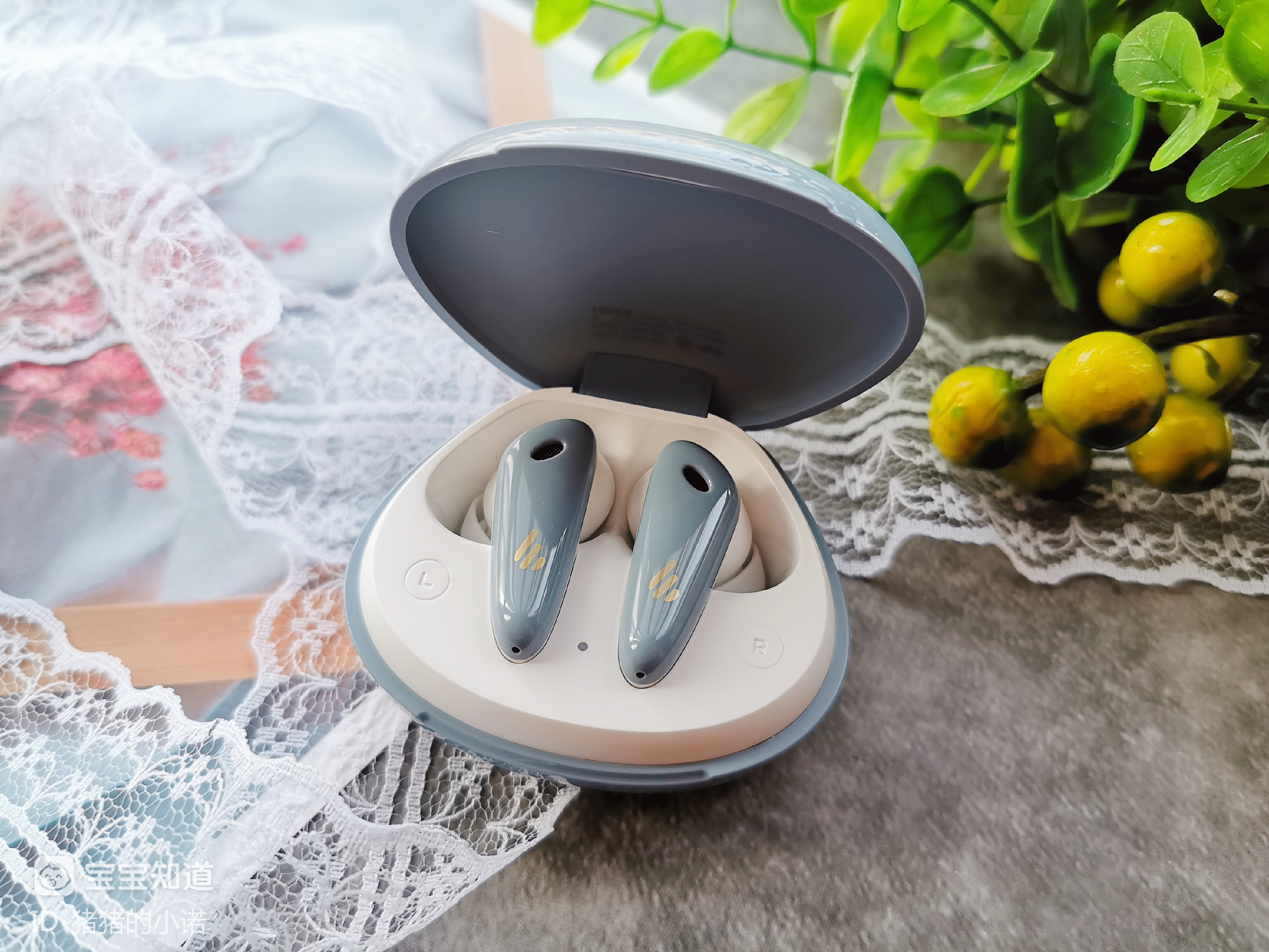 有点甜的漫步者funbuds真无线降噪蓝牙耳机开启心动模式