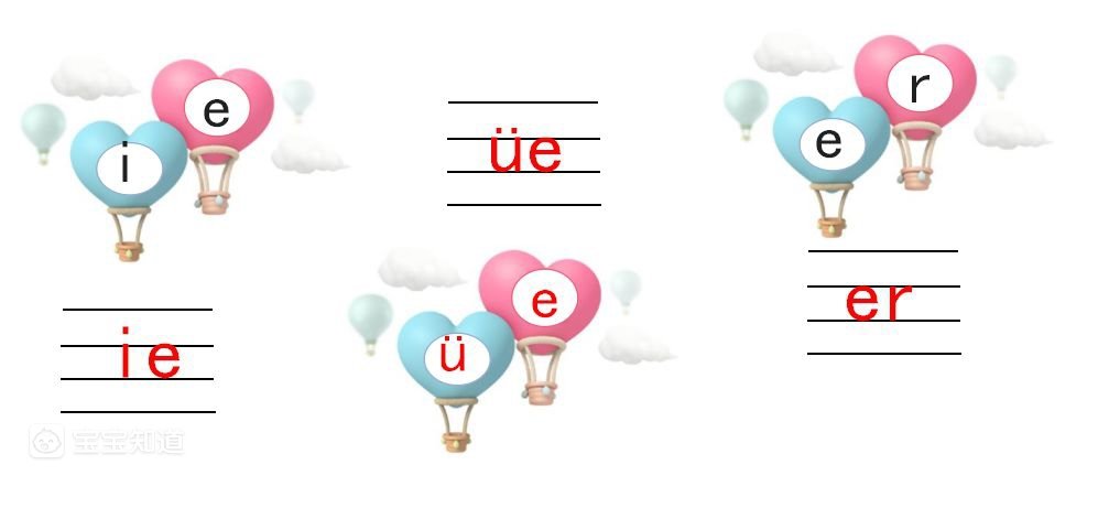 [转载]汉语拼音之9个复韵母