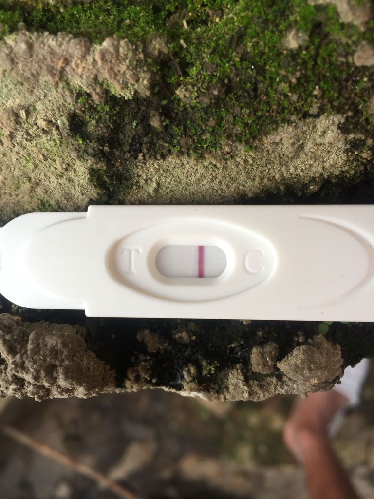 下午测的,不知道准不准?毓婷避孕棒,这样是不是正确的测量方法?