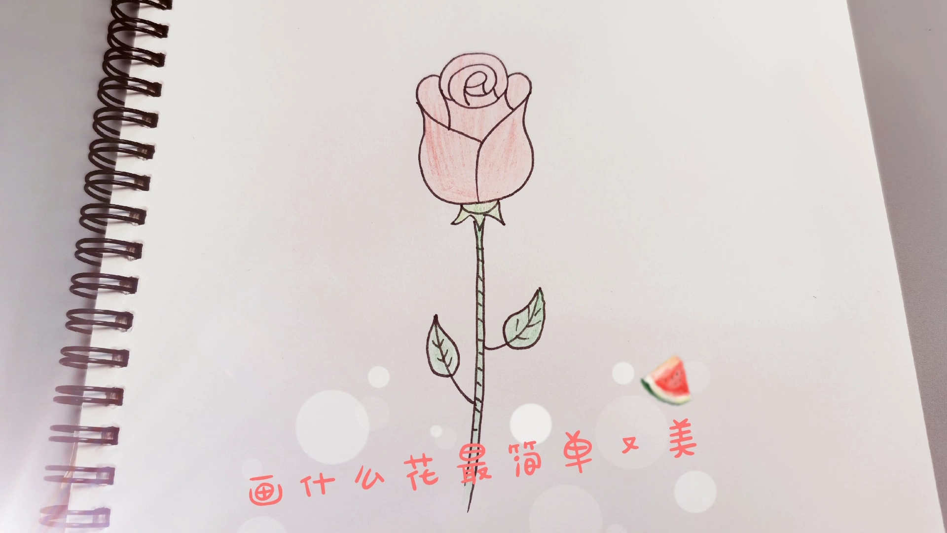 画什么花最简单又美