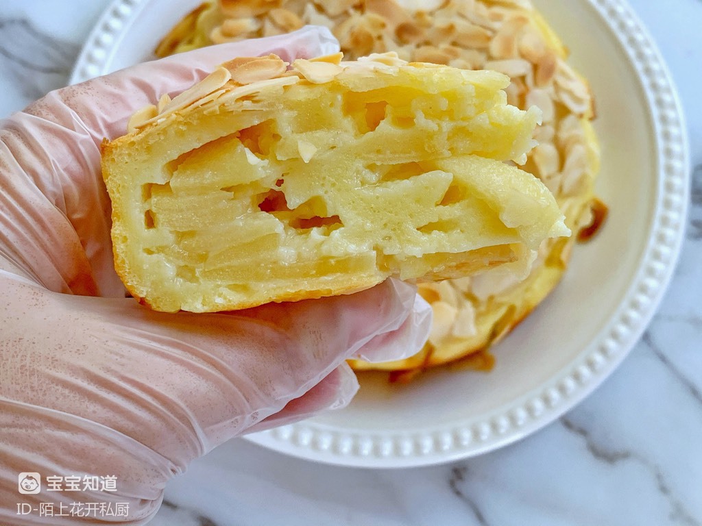 免打发苹果千层蛋糕