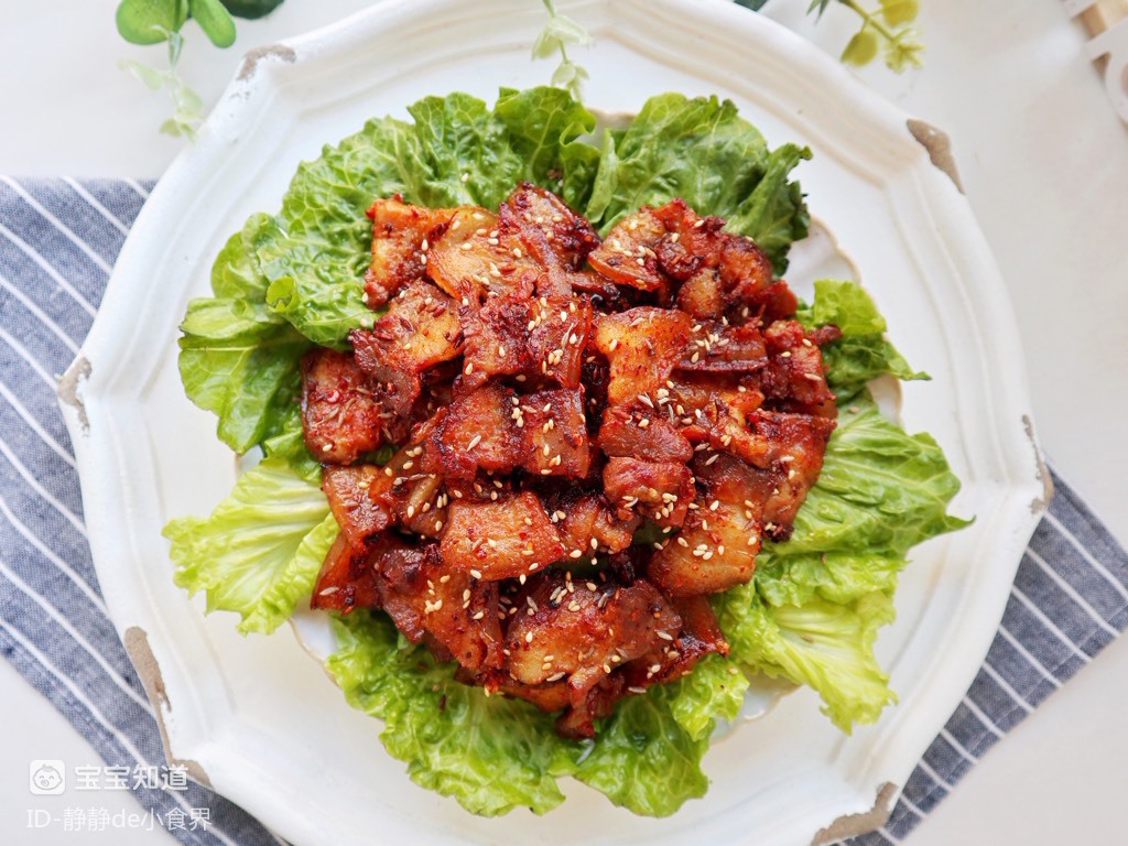 好吃到吮指的孜然烤五花肉