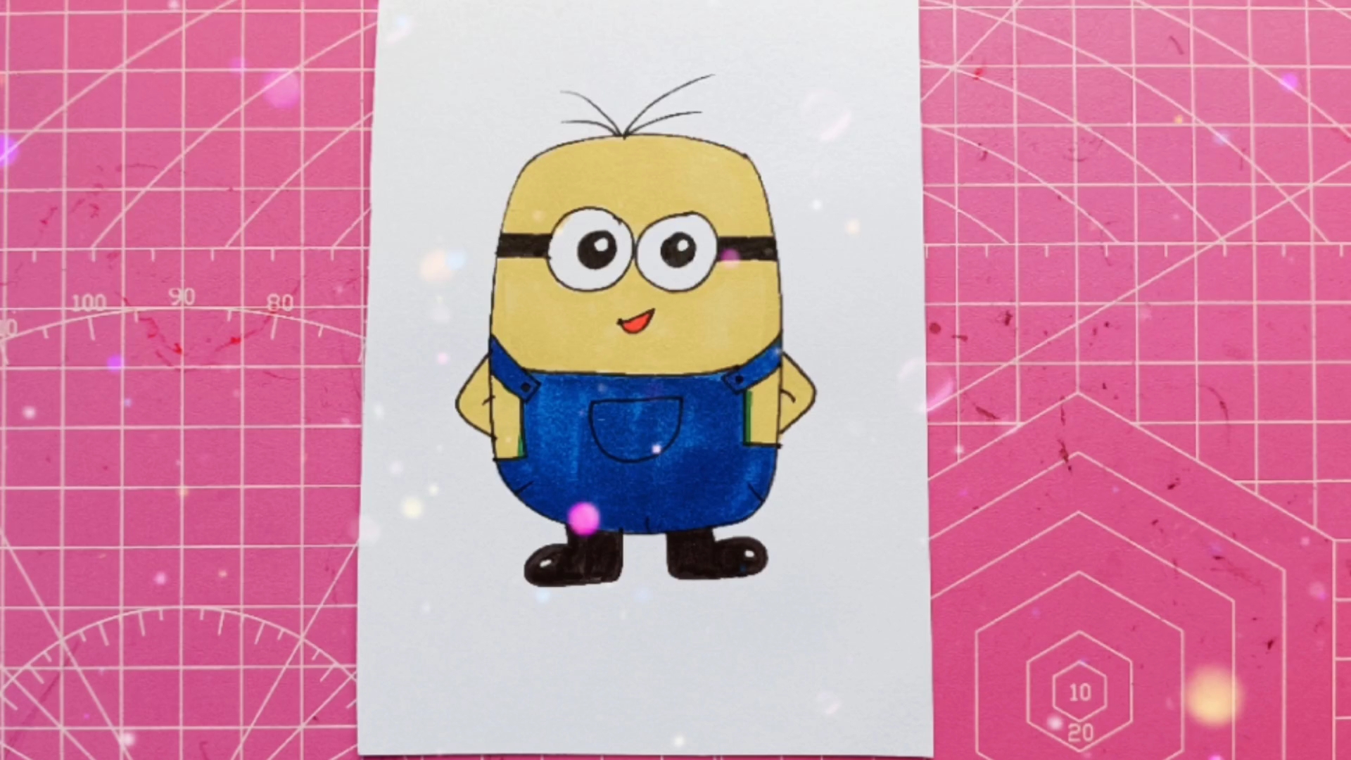 简笔画:小黄人简笔画的画法