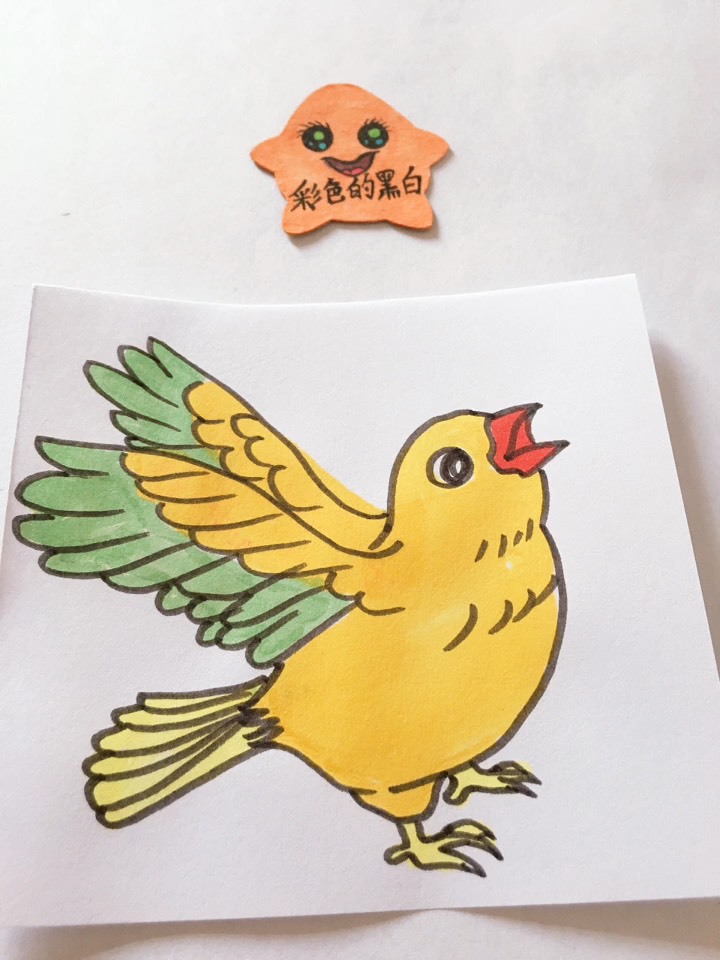 二年级的小鸟怎么画图片