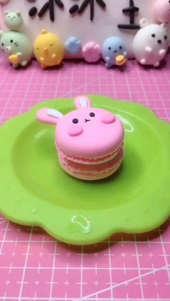 粘土马卡龙教程