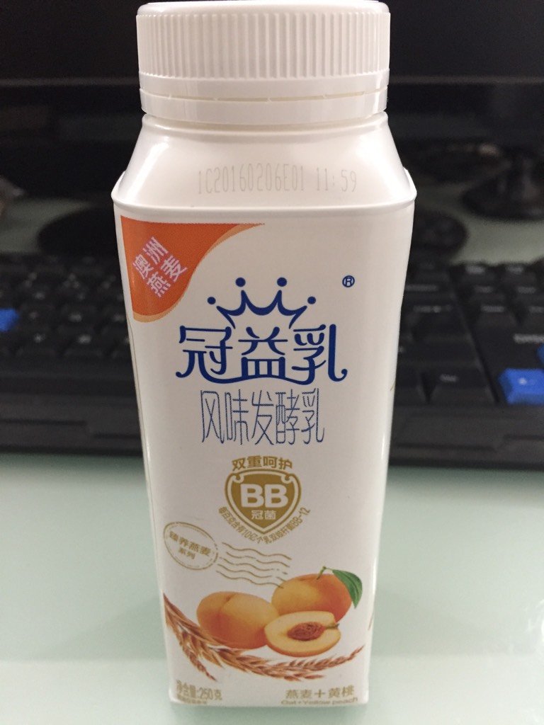 冠益乳风味发酵乳可以吃吗