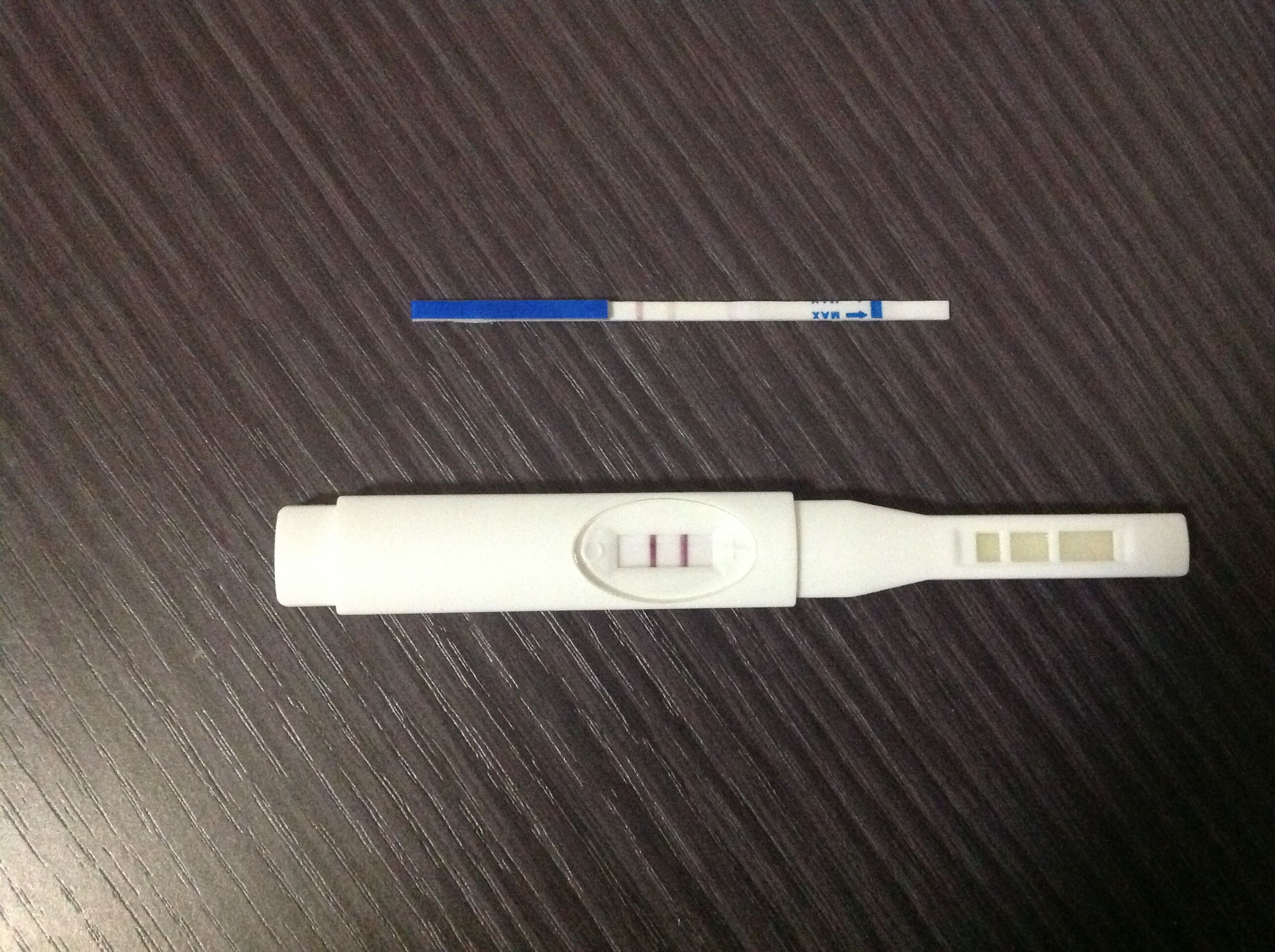 可是肚子还有来事的那种感觉可是就是不来,用了几种验孕棒