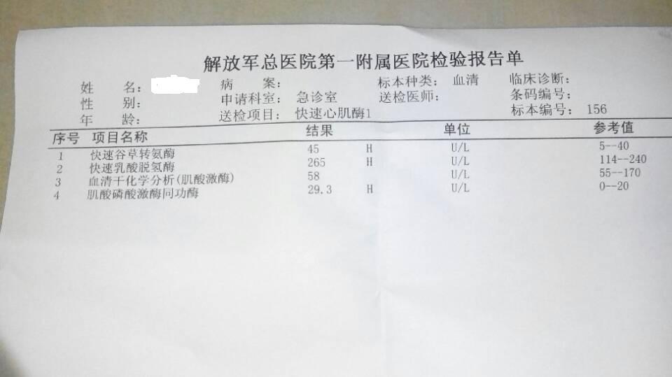请医生帮忙看看这张化验单 宝宝1周零21天前段时间发烧肺炎 化验后说心肌酶高 回家后医生开了 辅酶