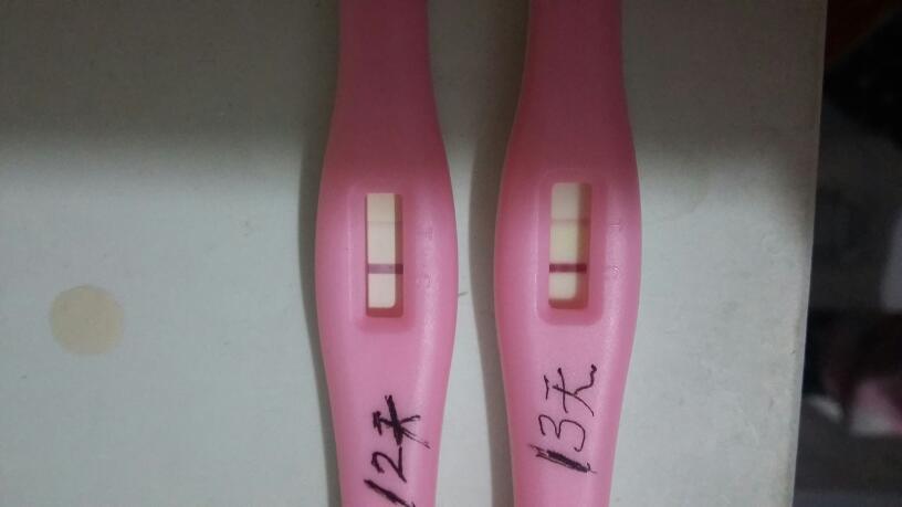 移植冻胚13天用友约淑女牌验孕棒,这个验孕棒准吗,这样是怀孕了吗?