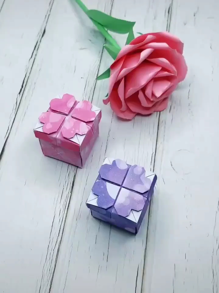 [七夕手工]七夕手工礼物盒