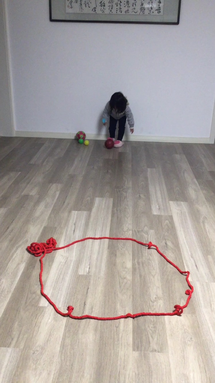 [点滴记录]格宝宝居家游戏:赶小猪进圈啦!