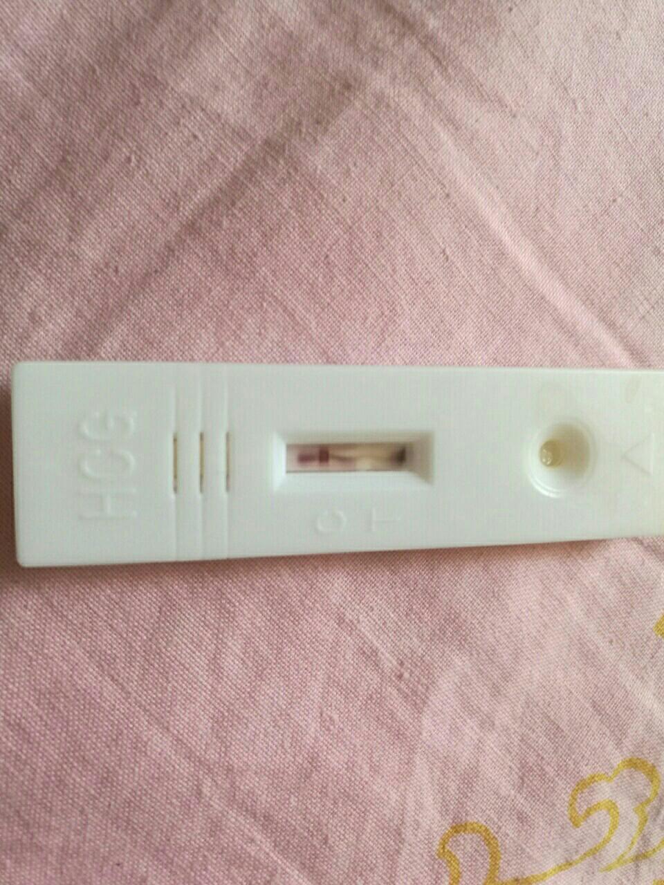 昨天测到两道杠但不明显