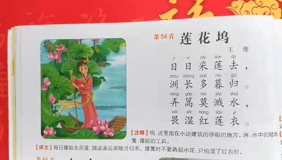 莲花坞 王维图片