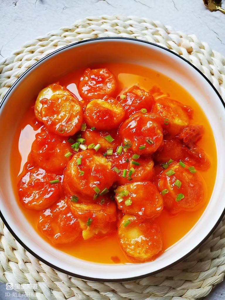 宝宝最爱茄汁玉子豆腐