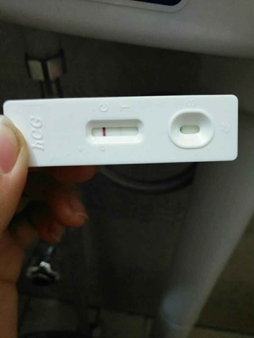 普通试纸有印,可丽蓝测试未怀孕,好郁闷