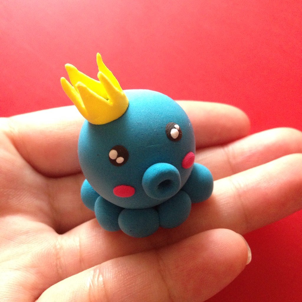 动手教育粘土"章鱼美美"来袭