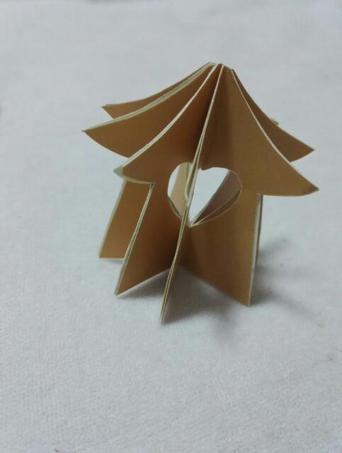 经验榜#小小立体亭子