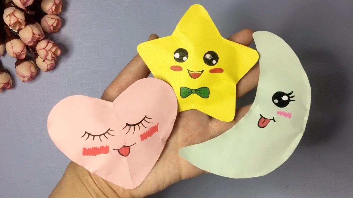 超简单的折纸小盲袋