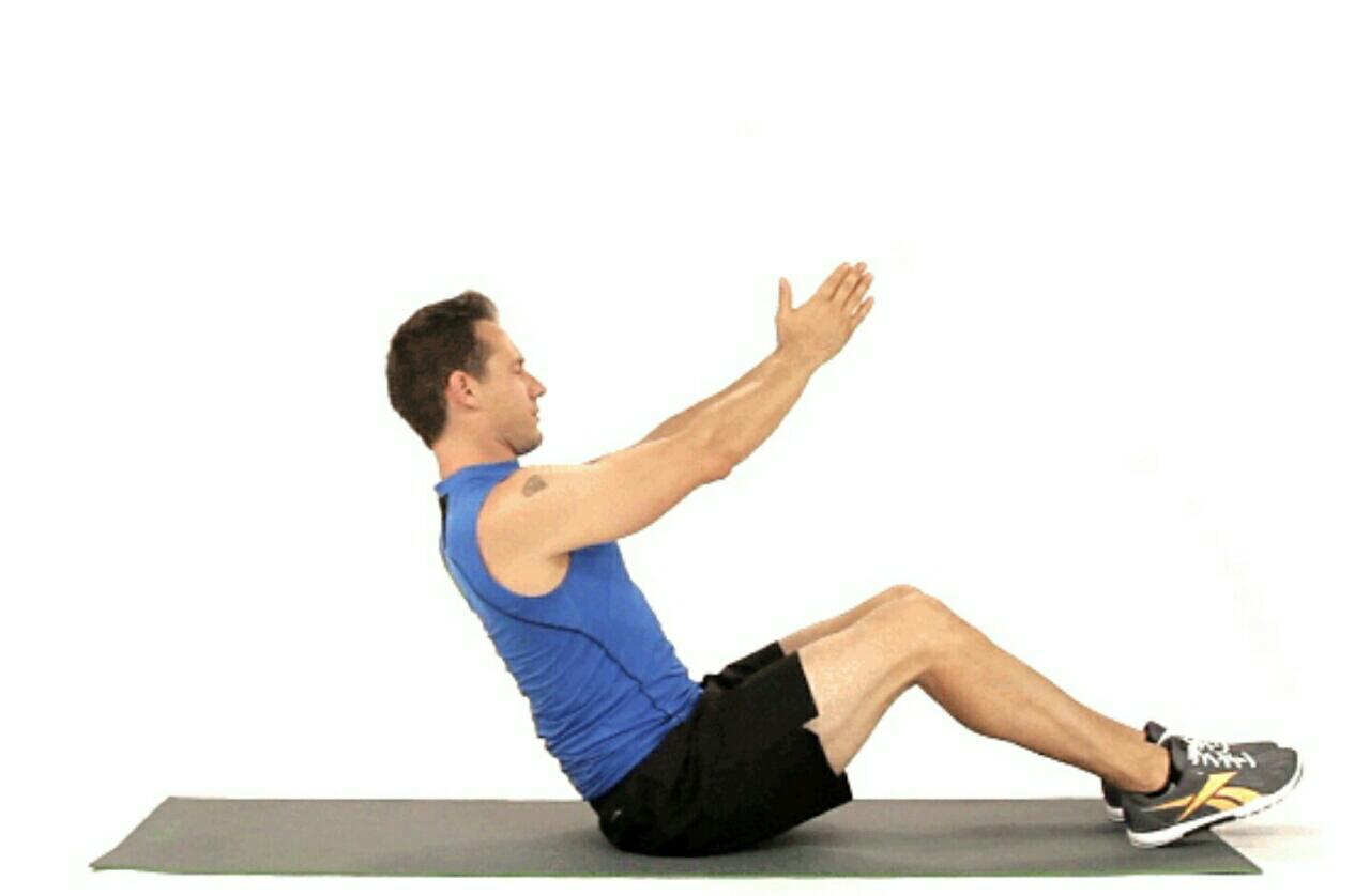 第3招:俄罗斯转体  打造侧边线条,一定要用这个侧影杀手干掉赘肉