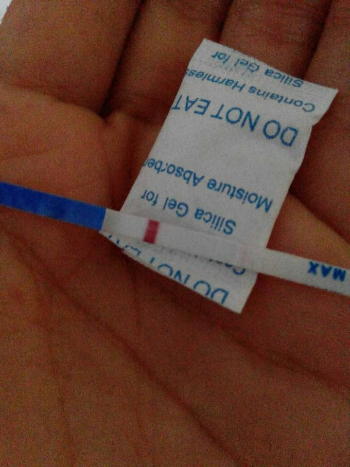 请问这个怀孕测试结果属于没怀孕还是无效?