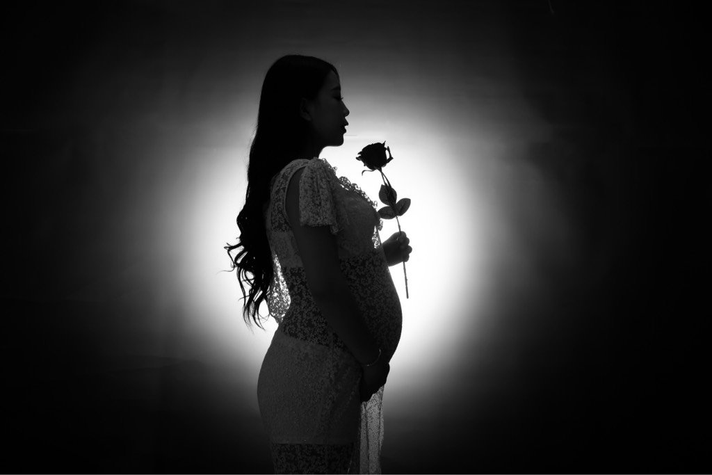 经验榜#重拍孕妇艺术照