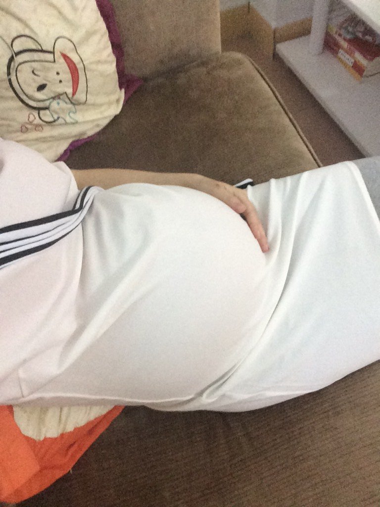 双胞37 4天了,肚子这几天又长大好多了,好丑,有图