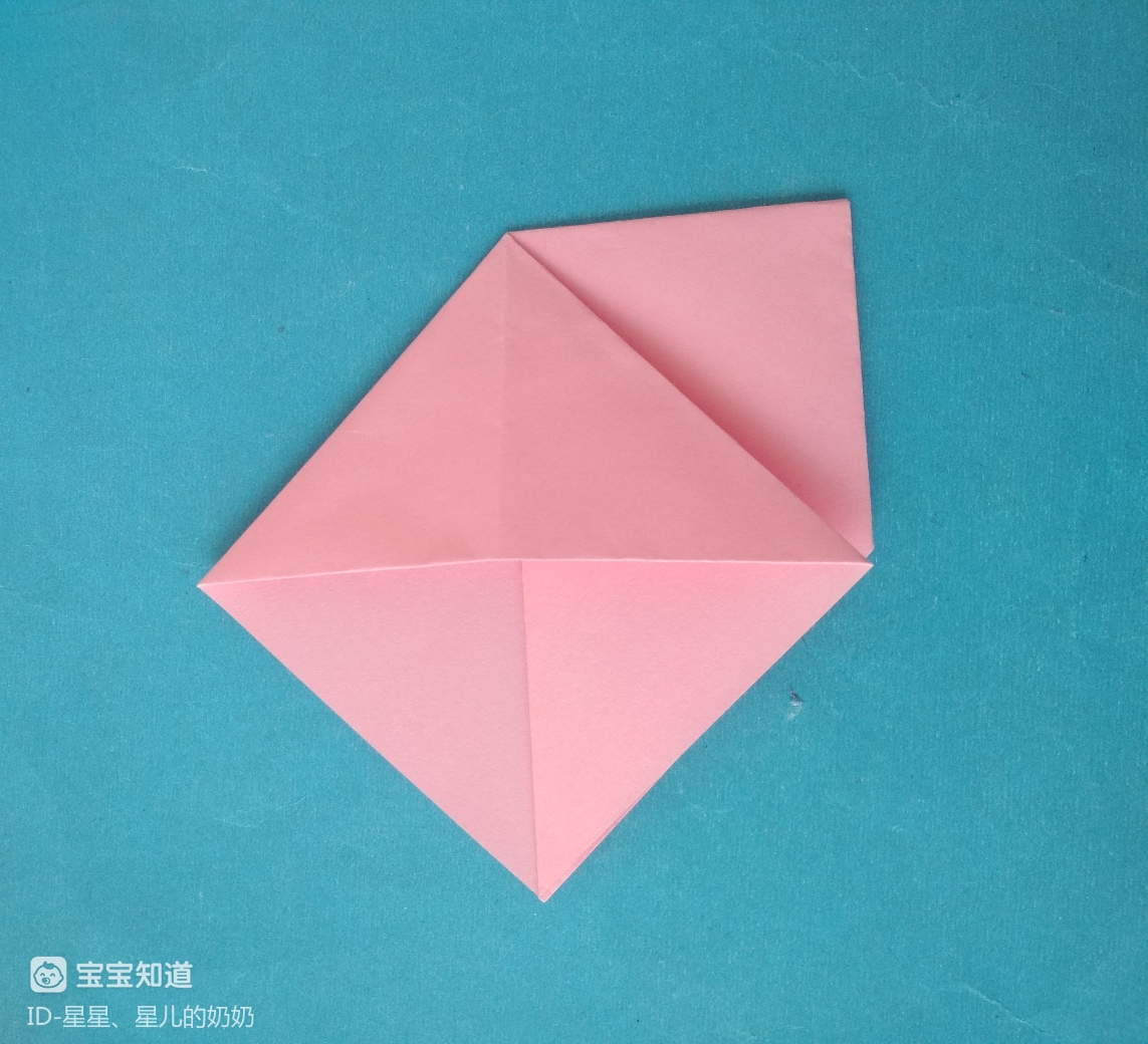 手工diy 发帖:22670379 用户:26882146 [百变折纸] 折一款粉色的桃子