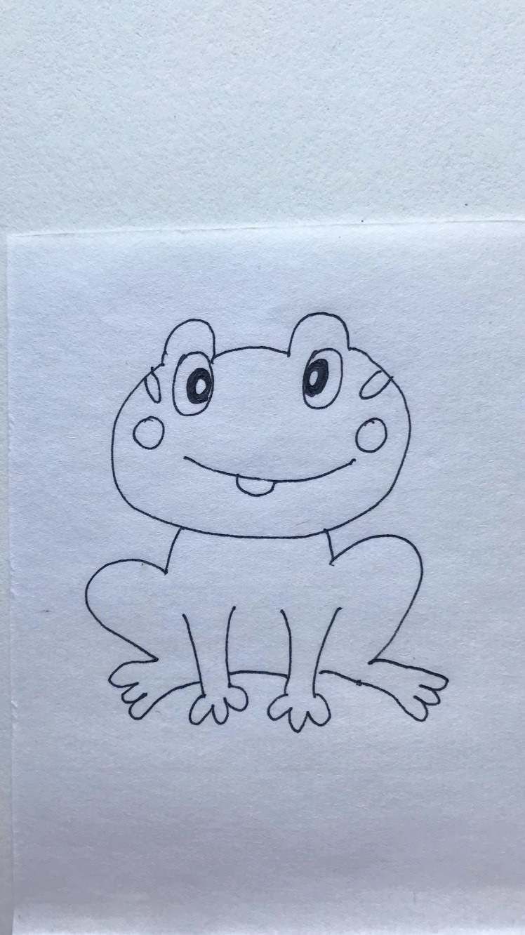 [画画秀]一只可爱的青蛙