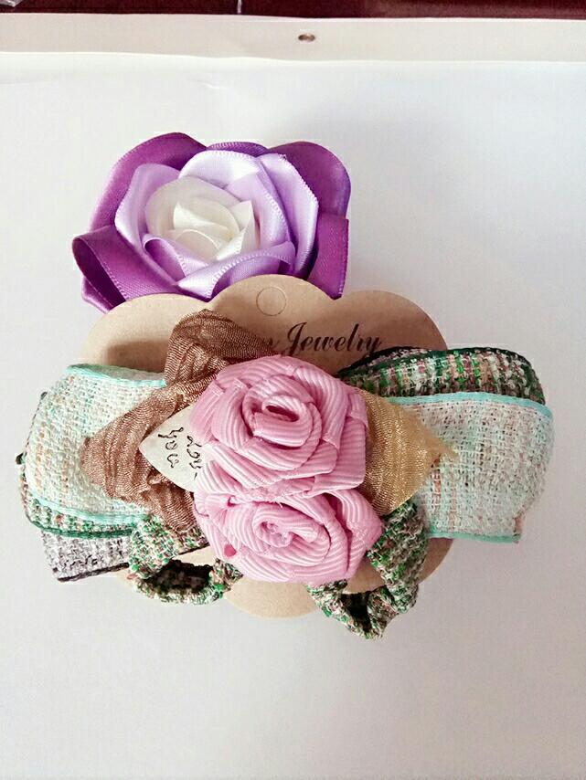 自制蝴蝶结发卡!