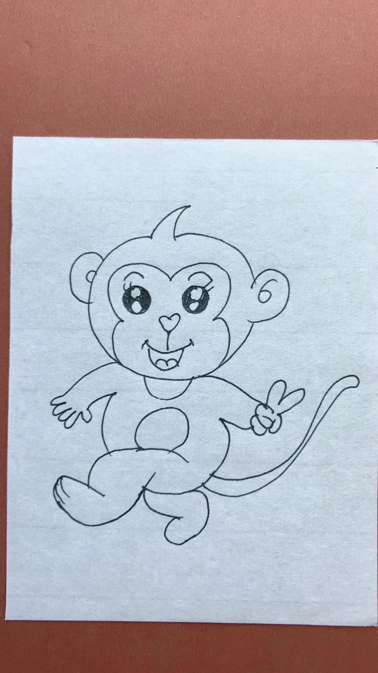 画猴子真实图片