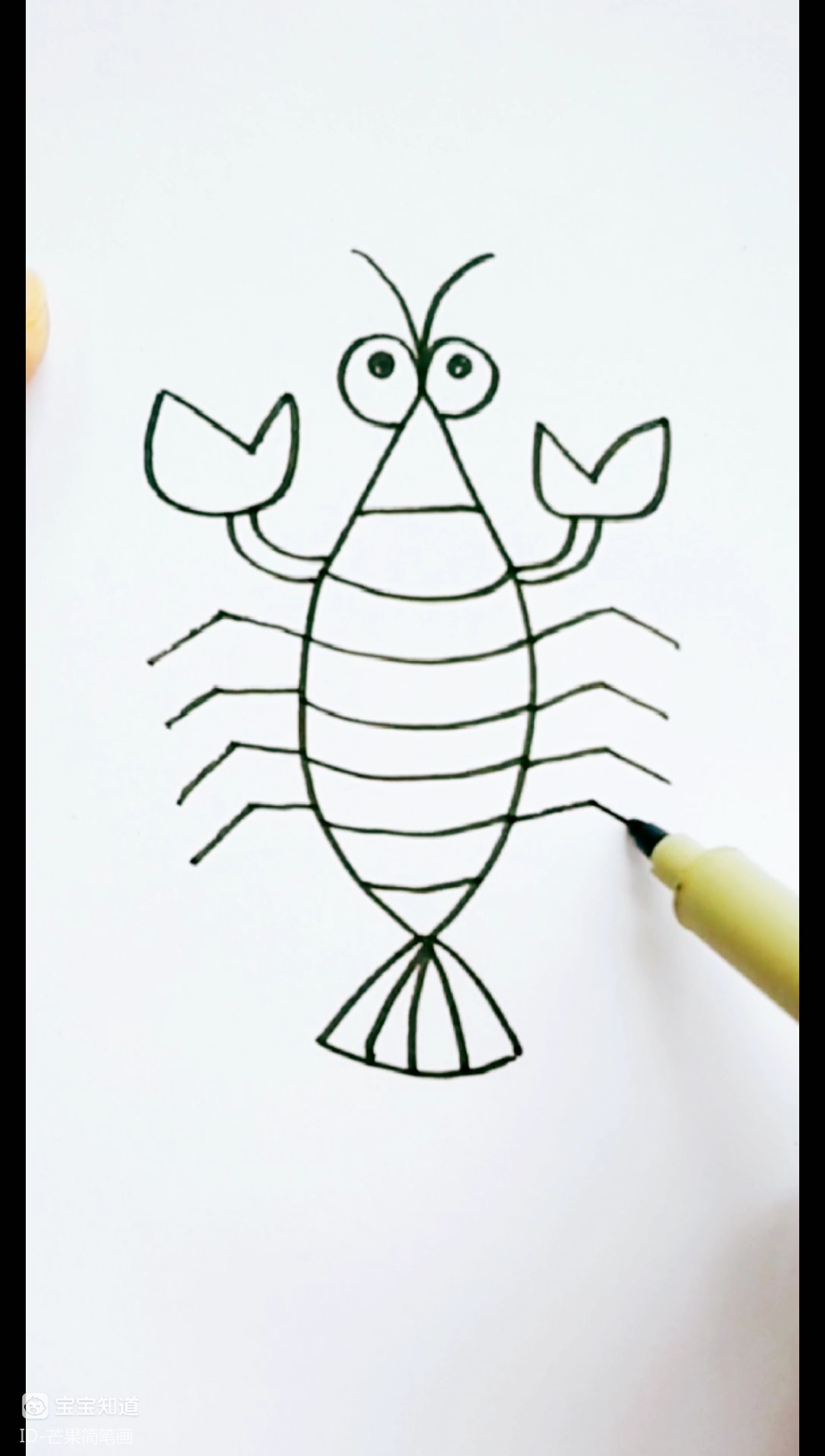 宝贝们最简单最容易学会的简笔画.