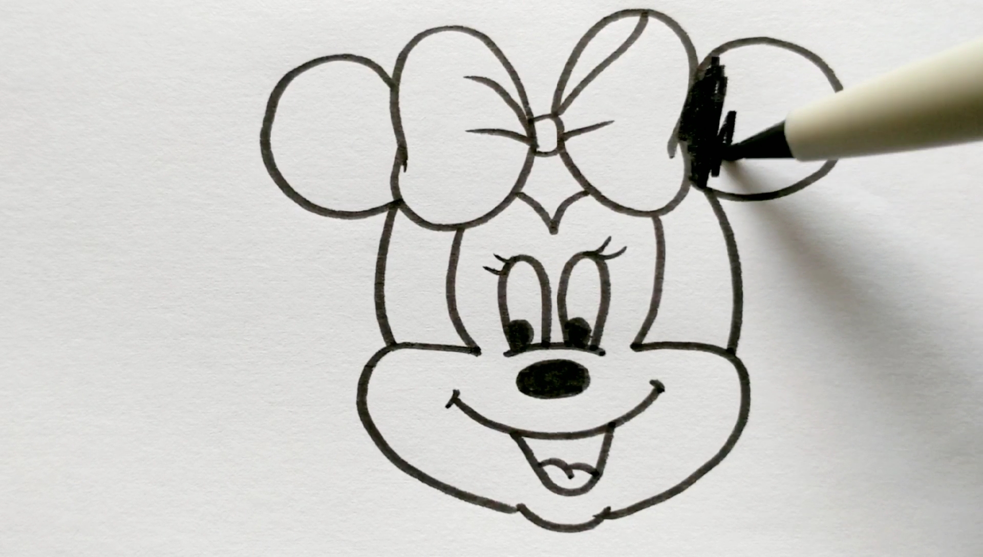 米妮简笔画 老鼠图片