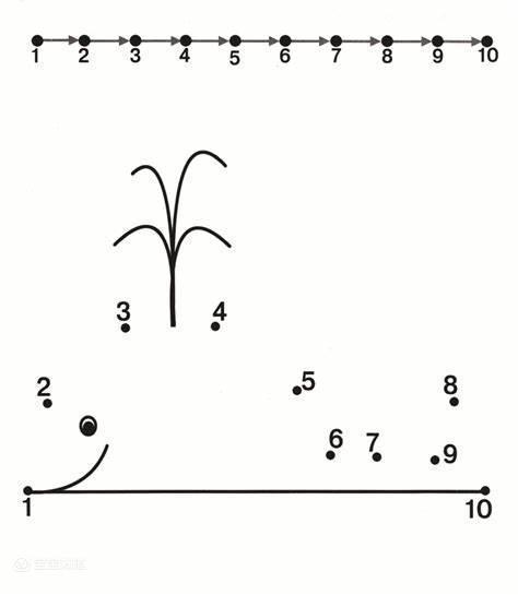 20张数字连线图，孩子连一连数一数，轻松学会1-10 - 百度宝宝知道