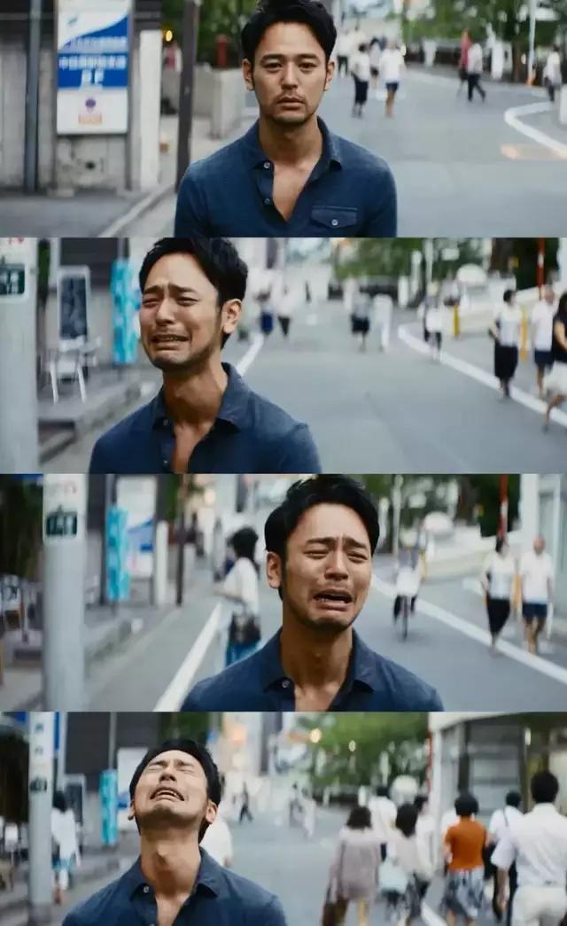 失魂落魄的优马走上东京的街头,半晌,痛哭流涕.