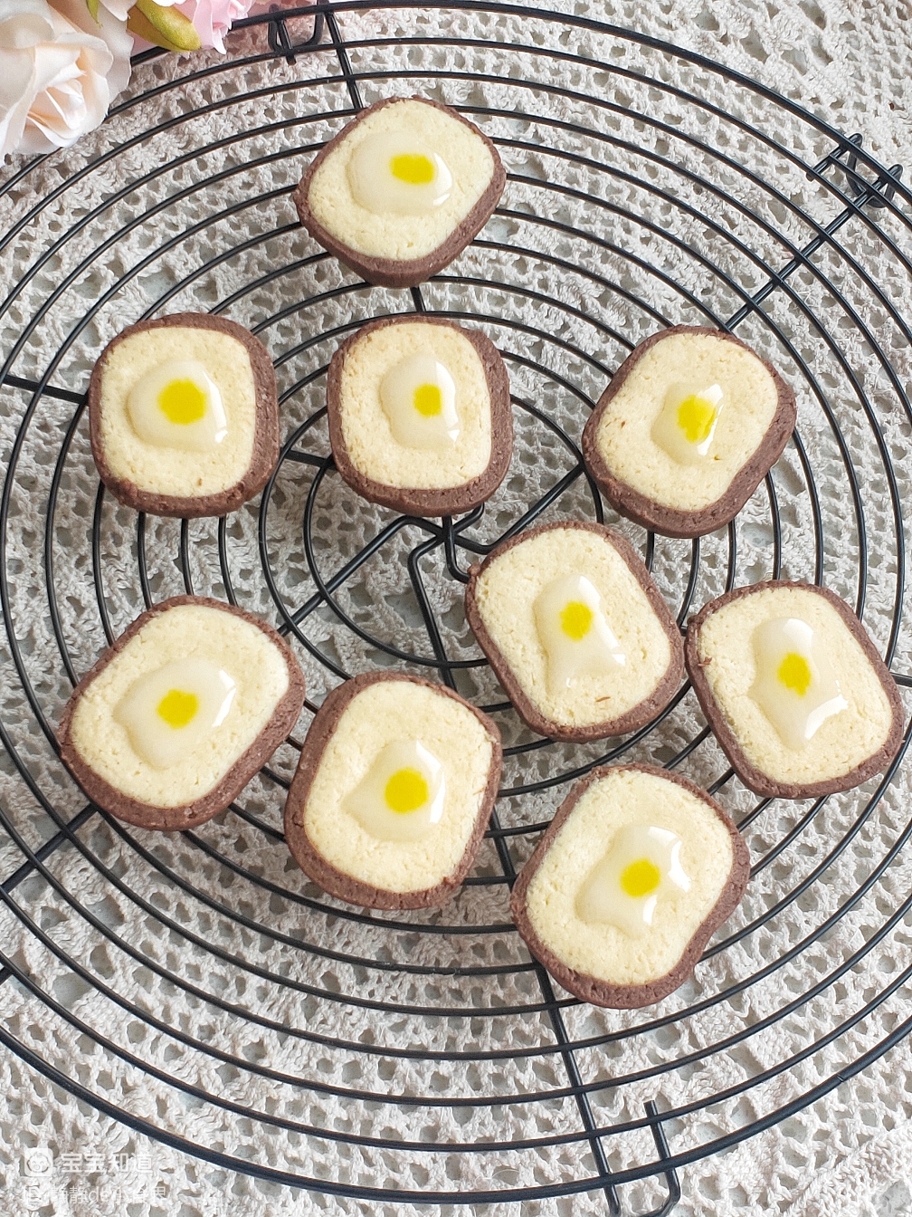 呆萌可爱的荷包蛋曲奇